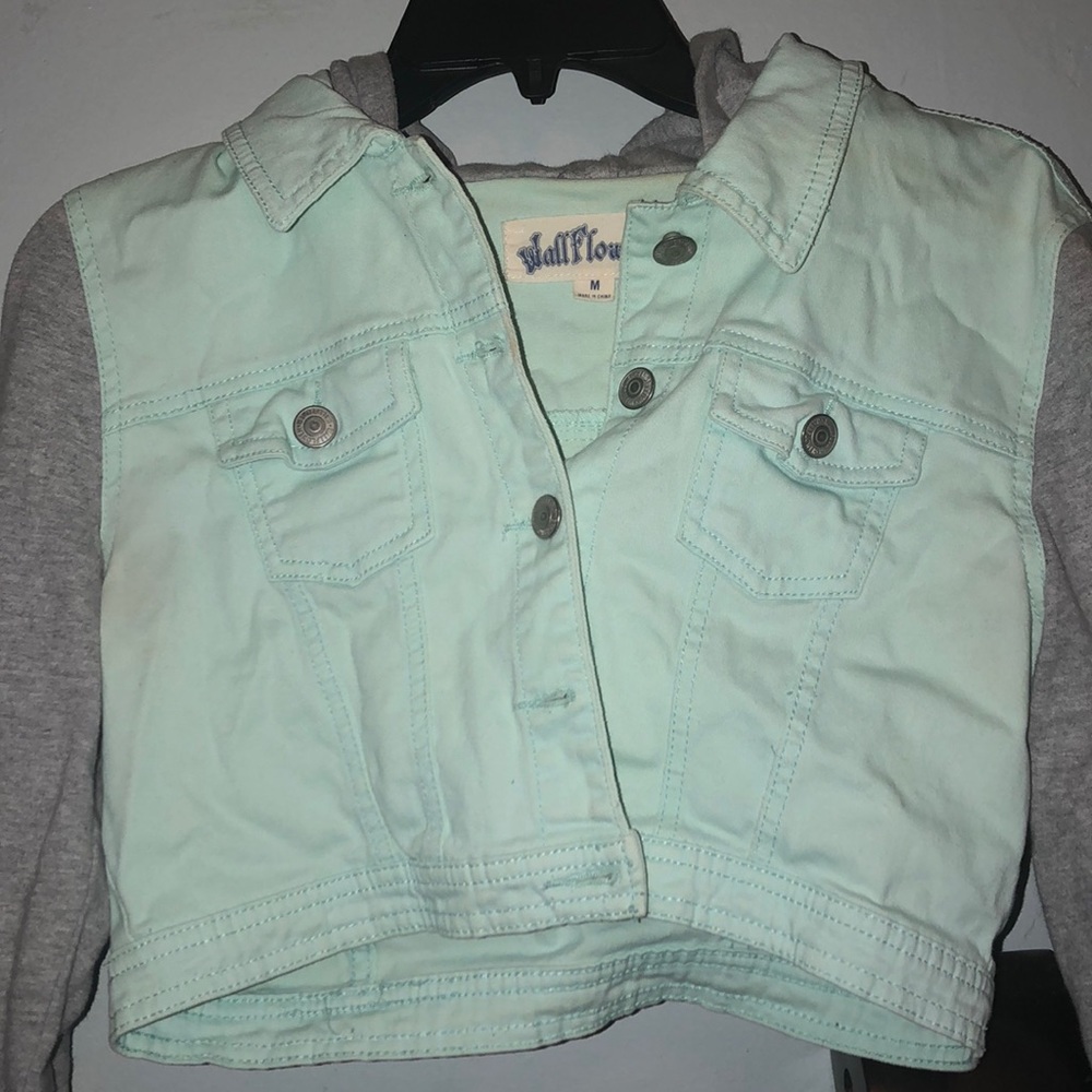 Cropped Light Blue jacket